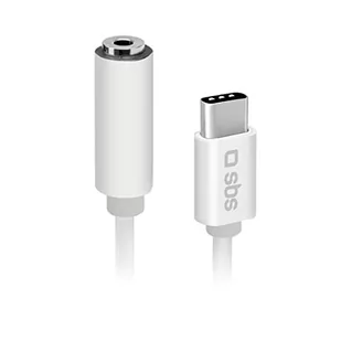 Adapter SBS Jack 3,5mm - USB typ C (gniazdo - wtyk) - Wtyczki i adaptery - miniaturka - grafika 1