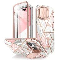 Etui i futerały do telefonów - Supcase Cosmo Mag Magsafe iPhone 15 Pro Marble - miniaturka - grafika 1