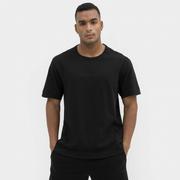 Koszulki sportowe męskie - Męska koszulka treningowa CALVIN KLEIN MEN 00GMS3K108 - czarna - Calvin Klein - miniaturka - grafika 1