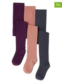 Rajstopy dziecięce - vertbaudet Rajstopy (3 pary) ze wzorem - miniaturka - grafika 1