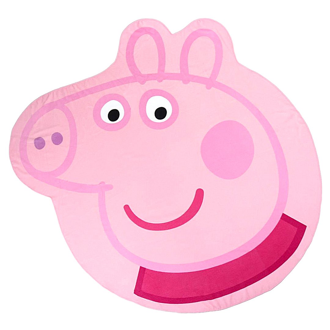 Ręcznik plażowy Peppa Pig Premium ręcznik kąpielowy 126x130 cm szybkoschnący
