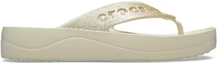 Crocs Klapki damskie Baya Platform, kość, 37/38 EU - Klapki i japonki damskie - miniaturka - grafika 1