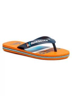 Buty dla dziewczynek - Quiksilver Japonki AQBL100423 Granatowy - grafika 1