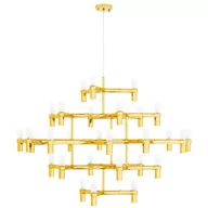 Lampy sufitowe - KingHome Lampa wisząca ATOMIC GRANDE zlota XCP9120-30.GOLD [12198395] - miniaturka - grafika 1
