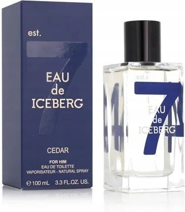 Iceberg , Eau De Cedar, Eau De Toilette, For Men, 100 ml For Men