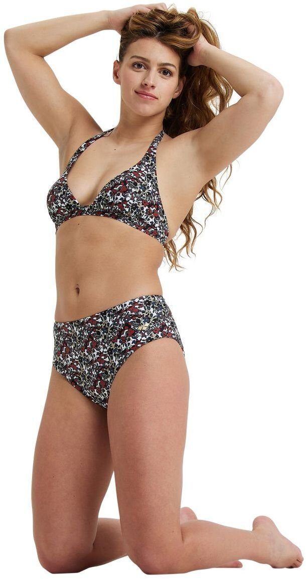 Arena ARENA STRÓJ DAMSKI 2 PCS HALTERNECK BURGUNDY 005182400 D36