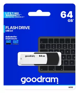 Goodram Black&White 64GB (UCO2-0640KWR11) - Pendrive - miniaturka - grafika 1
