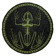 Odzież taktyczna i umundurowanie - Patch NS Bonefrog Mini 52mm x 52mm Green zielona żaba - miniaturka - grafika 1