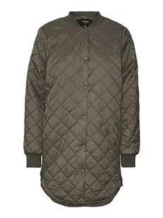 VERO MODA Kurtka damska, długa, pikowana, Bungee Cord, 54 - Kurtki damskie - miniaturka - grafika 1
