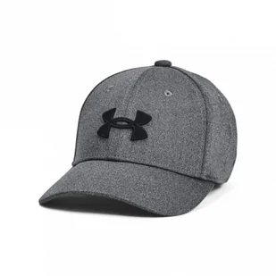 Chłopięca czapka z daszkiem Under Armour Boy\'s UA Blitzing - szara - Czapki dla dzieci - miniaturka - grafika 1