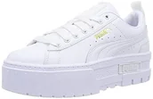 Sneakersy damskie - Puma Mayze Classic Wns, Damskie Sneakersy, Puma White, 42 EU - miniaturka - grafika 1