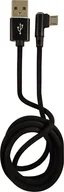 Kable USB - Kabel USB LC-Power USB-A - microUSB 1 m Czarny 31332B - miniaturka - grafika 1