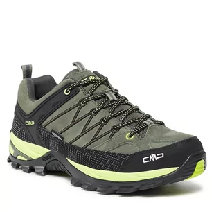 Trekkingi CMP Rigel Low Trekking Shoes Wp 3Q13247 Kaki-Acido 02fp - Półbuty męskie - miniaturka - grafika 1