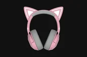 Słuchawki - Słuchawki Razer Razer Kraken Kitty V2 BT Bezprzewodowy Opaska na głowę Gaming Bluetooth Różowy - miniaturka - grafika 1