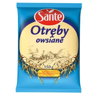 Sante OTRĘBY OWSIANE STABILIZOWANE 150 G. - Ziarna i nasiona roślin strączkowych - miniaturka - grafika 1