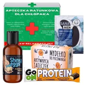 Zestawy upominkowe - Śmieszny Prezent na DZIEŃ MĘŻCZYZNY CHŁOPAKA Apteczka Ratunkowa - miniaturka - grafika 1