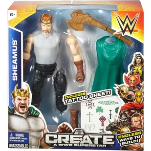 WWE CREATE A SUPERSTAR WRESTLING ORYGINALNA RUCHOMA FIGURKA SHEAMUS CML05 - Figurki dla dzieci WWE CREATE A SUPERSTAR WRESTLING ORYGINALNA RUCHOMA FIGURKA SHEAMUS CML05 - Figurki dla dzieci - miniaturka - grafika 1