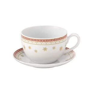 Filiżanka 250 ml ze spodkiem Holly - Filiżanki - miniaturka - grafika 1
