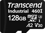 Karty pamięci - Transcend 460I MicroSDXC 128 GB Class 10 UHS-I/U3 A2 V30 TS128GUSD460I - miniaturka - grafika 1