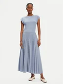 Sukienki - Tommy Hilfiger Sukienka codzienna WW0WW44491 Błękitny Regular Fit - miniaturka - grafika 1