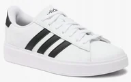 Sneakersy damskie - Adidas Buty Damskie Sneakersy Grand Court 2.0 Białe 36 Eu - miniaturka - grafika 1