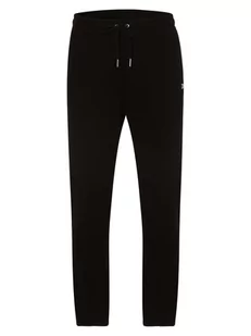 DKNY - Damskie spodnie dresowe, czarny - Spodnie sportowe damskie - miniaturka - grafika 1