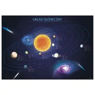 Podkładki na biurko - Derform Podkład oklejany układ słoneczny - miniaturka - grafika 1