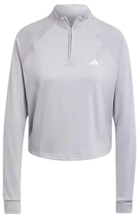 adidas Damska koszulka Train Essentials Minimal Branding 1/4 Zip Cover Up, S - Koszulki i topy damskie - miniaturka - grafika 1