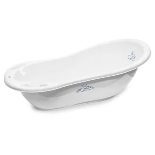 BranQ - Wanienka dla niemowląt - termometr odpływ - biała - 86 cm - Wanienki dla dzieci - miniaturka - grafika 1
