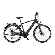 Rowery elektryczne - FISCHER Męski rower trekkingowy VIATOR 4.1i, rower elektryczny, czarny matowy, 28 cali, RH 50 cm, silnik środkowy 80 Nm, akumulator 36 V w ramie - miniaturka - grafika 1