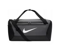 Torby sportowe - Nike, Torba sportowa, Brasilia Duffell S, 41 L, DM3976-068, szaro-czarna - miniaturka - grafika 1