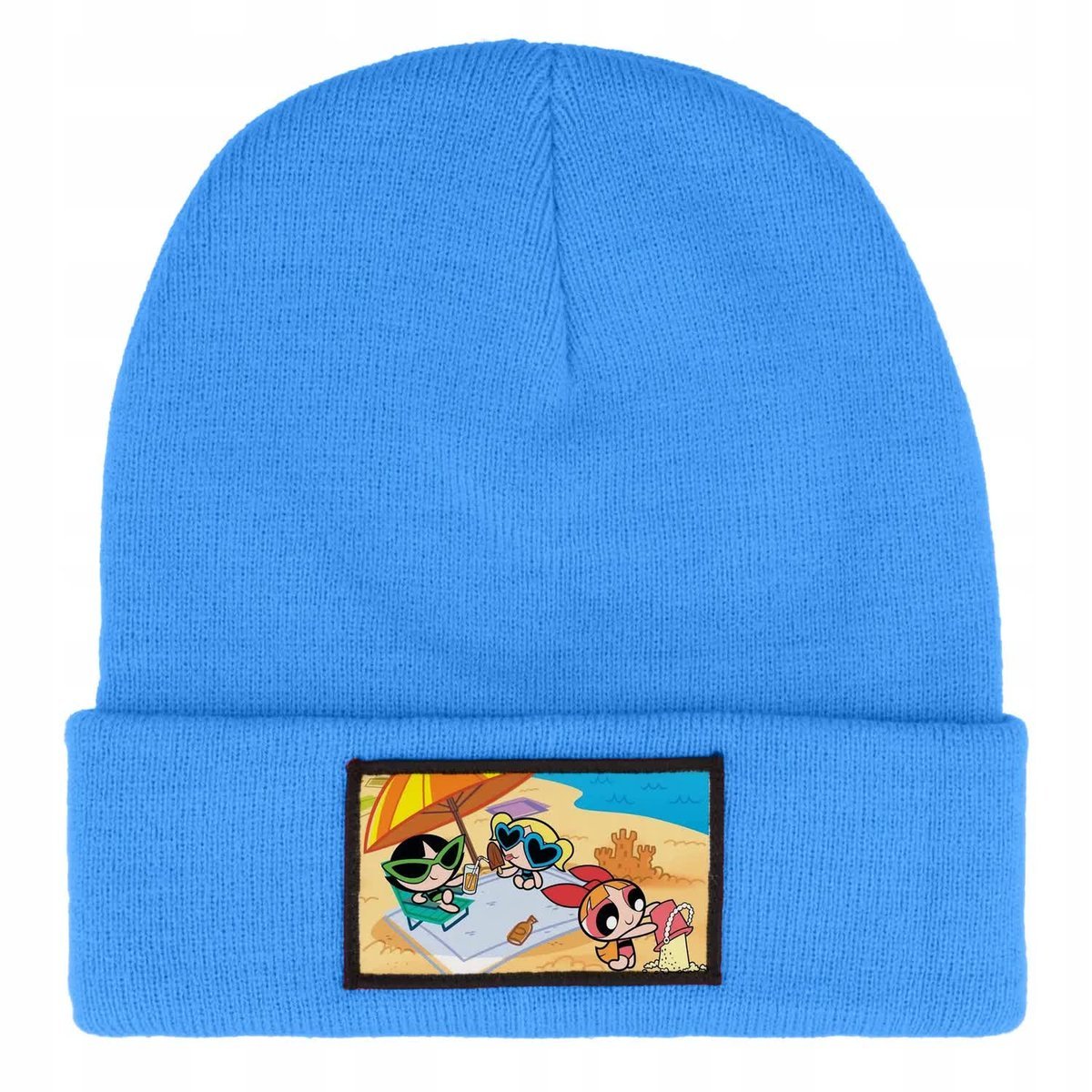 Czapka Zimowa Dziecięca ATOMÓWKI RELAX Kreskówki Prezent Wzory Niebieska