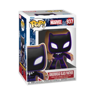 Funko POP Marvel: Holiday - Gingerbread Black Panther - Figurki kolekcjonerskie - miniaturka - grafika 2