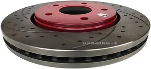 Przednia WIERCONA nacinana wentylowana tarcza hamulcowa 303mm RED Fiat Freemont - Tarcze hamulcowe Przednia WIERCONA nacinana wentylowana tarcza hamulcowa 303mm RED Fiat Freemont - Tarcze hamulcowe - miniaturka - grafika 1
