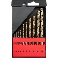 Wiertła - Yato ZESTAW WIERTEŁ DO METALU CO-HSS 10 SZT 1-10MM YT-41603 - miniaturka - grafika 1