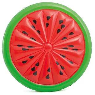 Intex Materac 2 osobowy Watermelon Island 183 cm - Materace dmuchane i koła do pływania - miniaturka - grafika 2