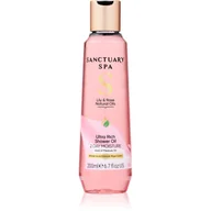 Kosmetyki do kąpieli - Sanctuary Spa Lily & Rose pielęgnujący olejek pod prysznic 200 ml - miniaturka - grafika 1