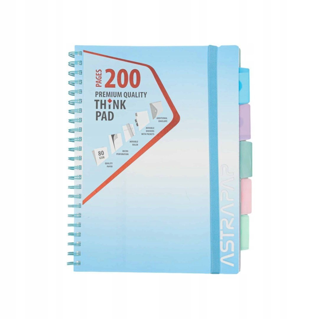 ND39_586148 KOLOZESZYT A4/100K KRAT OPR PP OMBRE PASTEL AST