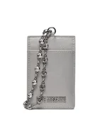 Etui na dokumenty i karty - LOVE MOSCHINO Etui na karty kredytowe JC5853PP4IK2390B Srebrny - miniaturka - grafika 1
