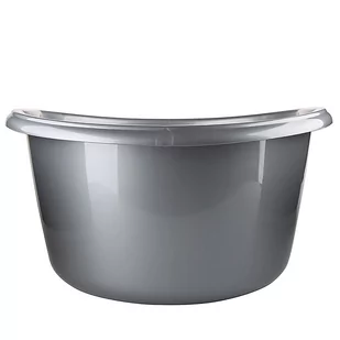 Altom MISKA OKRĄGŁA SOLIDNA 25L SREBRNY 5902443992902 - Inne artykuły do sprzątania - miniaturka - grafika 1