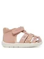 Buty dla dziewczynek - Mayoral Sandały 41614 Różowy - miniaturka - grafika 1