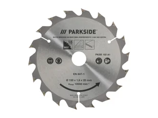 PARKSIDE® Tarcza do piły tarczowej "PKSB 150 A1", 150 mm (18 zębów) - Tarcze do pił - miniaturka - grafika 1
