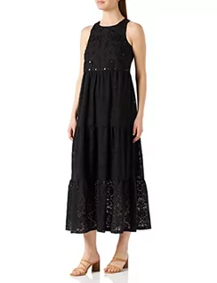 Sukienki - Desigual Damska sukienka Vest_mina Casual, czarny, XS - grafika 1