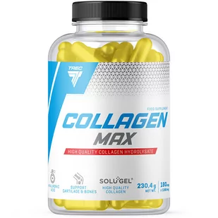 TREC Collagen Max 180caps - Witaminy i minerały dla sportowców - miniaturka - grafika 1