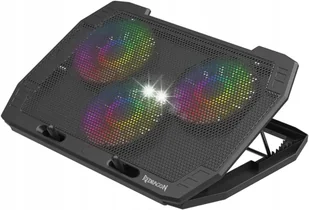 Podkładka chłodząca Redragon Ingrid GCP511 do 17" RGB 56 dB 1100 obr USB - Podkładki chłodzące pod laptopa - miniaturka - grafika 1