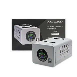 QOLTEC STABILIZATOR NAPIĘCIA AUTOMATYCZNY AVR 10000VA - Zasilacze awaryjne UPS - miniaturka - grafika 6