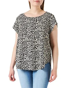 Only Kobiety Onlvic Ss Aop Top Noos Wvn Bluzka, Wielokolorowy, 36 - Bluzki damskie - miniaturka - grafika 1