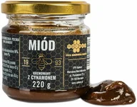 Miód - Miód kremowany z cynamonem 220g polski premium - miniaturka - grafika 1
