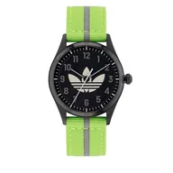 Zegarki męskie - Zegarek adidas Originals Code Four Watch AOSY23040 Black - miniaturka - grafika 1