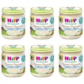 Desery dla dzieci - Hipp Domowe Pyszności Ryż mleczny z jabłkami po 9. miesiącu zestaw 6 x 200 g Bio - miniaturka - grafika 1